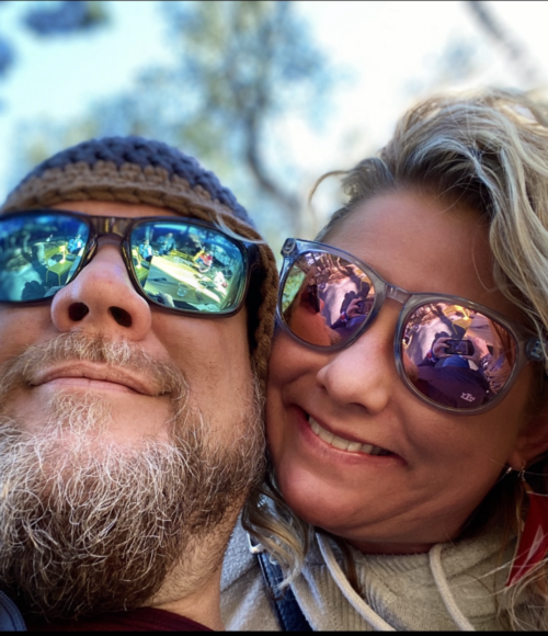 Megan and David