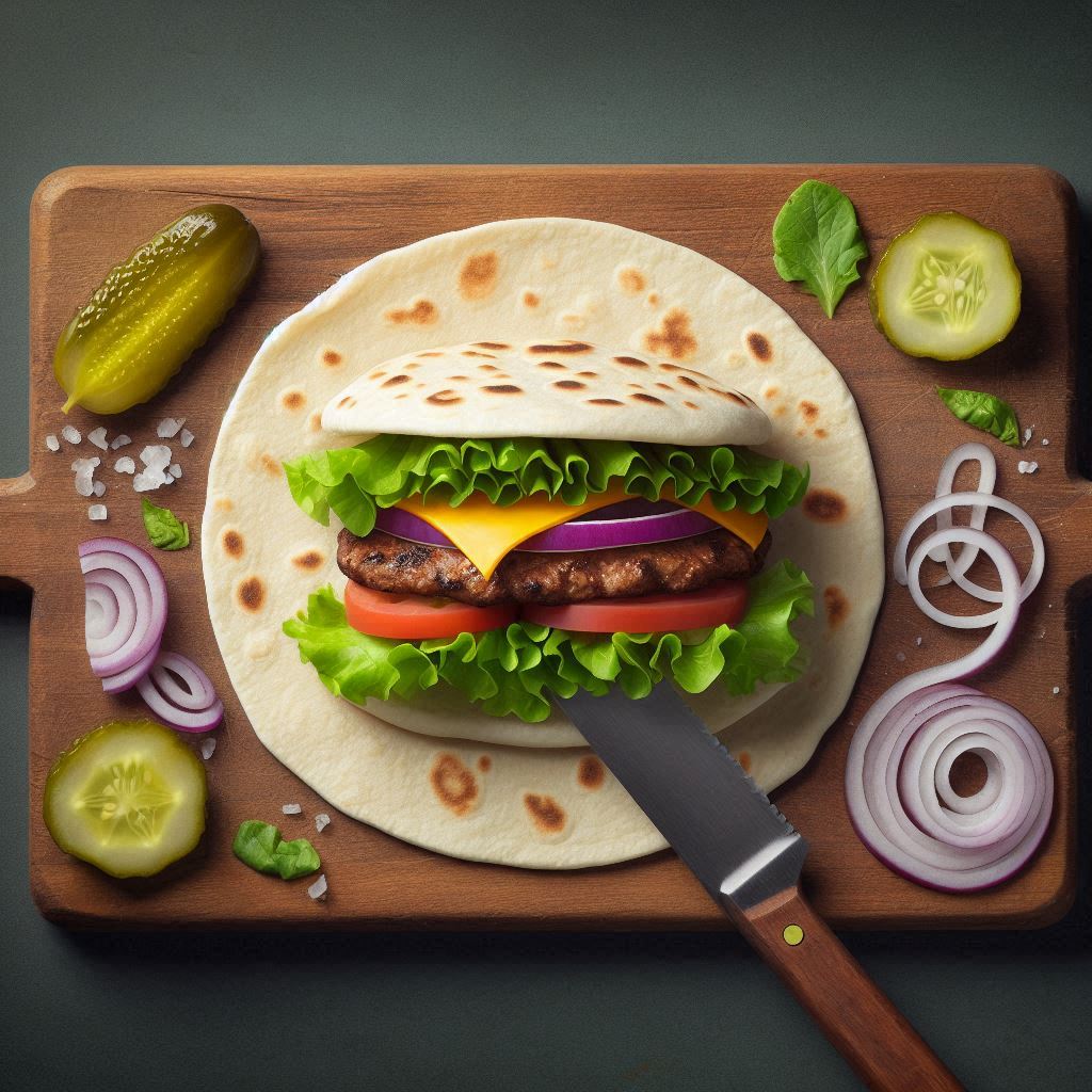 Cheeseburger taco 